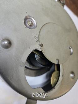 Gustav Becker Porcelain Wall Clock Dutch Boat Ocean Lighthouse PARTS OR REPAIR