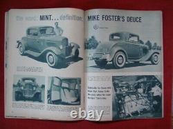 HOT ROD MAGAZINE 1960 nHRa DRAG RACING Bonneville 1932 Ford Flatead vtg old auto