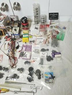 HUGE Servo RC Boat Plane Car Truck Lot Motors Parts Wiring VTG NewithUsed READ