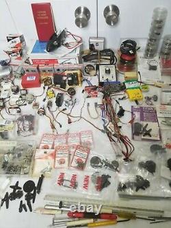 HUGE Servo RC Boat Plane Car Truck Lot Motors Parts Wiring VTG NewithUsed READ