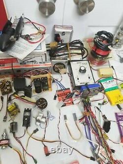 HUGE Servo RC Boat Plane Car Truck Lot Motors Parts Wiring VTG NewithUsed READ