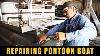 How To Repair A Pontoon Boat 1975 Weeres Wpm