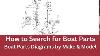 How To Search For Boat Parts On Line Boat Parts Diagrams By Make And Model