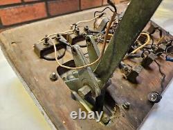Hubert Johnson Vintage Boat Control Panel Untested For Parts Teleflex