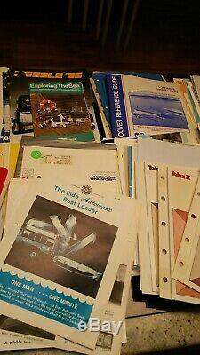 Huge 28 lb Vintage Boat Parts Catalog 70s 80s 100+ pcs lot #26