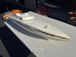 Huge Estate Vintage R/C Nitro Boat Collection Loads Of NOS Parts Bring A Truck