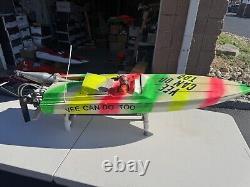 Huge Estate Vintage R/C Nitro Boat Collection Loads Of NOS Parts Bring A Truck