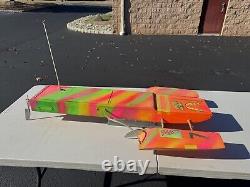 Huge Estate Vintage R/C Nitro Boat Collection Loads Of NOS Parts Bring A Truck