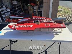 Huge Estate Vintage R/C Nitro Boat Collection Loads Of NOS Parts Bring A Truck