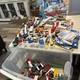 Huge Lego Vintage Lot Firetrucks, Boats, Airplanes, Minifigures, Asst Parts
