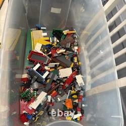 Huge LEGO vintage lot Firetrucks, Boats, Airplanes, Minifigures, Asst Parts