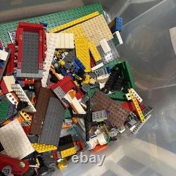 Huge LEGO vintage lot Firetrucks, Boats, Airplanes, Minifigures, Asst Parts