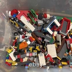 Huge LEGO vintage lot Firetrucks, Boats, Airplanes, Minifigures, Asst Parts