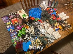 Huge Lot Fisher Price Construx 350+parts Space Boat 582 587 582 585 Figures 5+lb