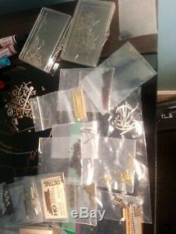 Huge Lot of Model Ship Boat nautical Parts and Supplies 100s of Vintage pieces