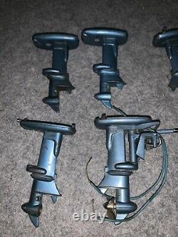 Huge Lot of Vintage Battery Operated Toy Outboard Boat Motor Parts (Lot #10B)