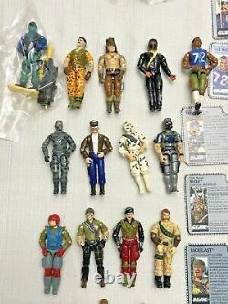 Huge Vintage GI Joe Figures + Accessories + Parts Lot