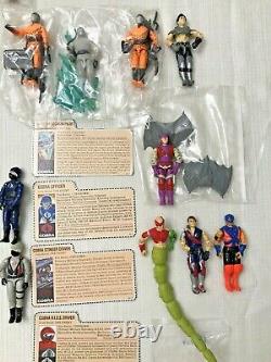 Huge Vintage GI Joe Figures + Accessories + Parts Lot