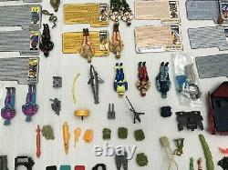 Huge Vintage GI Joe Figures + Accessories + Parts Lot