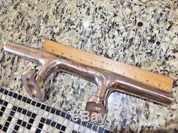 Huge Vintage Old Bronze Herreshoff Cleat 15 Long, 4 Tall (lots Of Character)