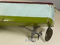Ito Japan Vintage Wooden Toy Boat For Restoration Or Great Parts