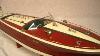 Ito Style Japanese Toy Wood Boat 22in Speedboat By R C Craft