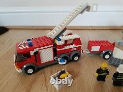 Job Lot Bundle LEGO incomplete Spare Parts FIRE RESCUE Sets 7906 BOAT 7239 Truck