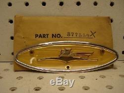 Johnson 1958 Sea Horse Oval Medallion. P/N 377559 Vintage
