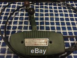 Johnson Evinrude OMC Remote Control Box Vintage Dual Lever