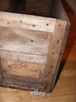 Johnson Outboard Motor Wood Shipping Box Crate SEA HORSE Antique Vintage