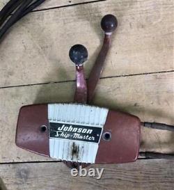 Johnson Ship Master Boat Motor Throttle, Vintage Outboard Boat Engine Parts I