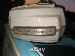 Johnson Super Sea Horse 90 hp Shroud Motor Hood Vintage