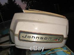 Johnson Super Sea Horse 90 hp Shroud Motor Hood Vintage
