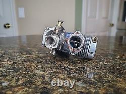 KB Outboard 7.5 VINTAGE RC Boat Gas Engine Motor For Parts Or Repair TURNS OVER