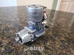 KB Outboard 7.5 VINTAGE RC Boat Gas Engine Motor For Parts Or Repair TURNS OVER