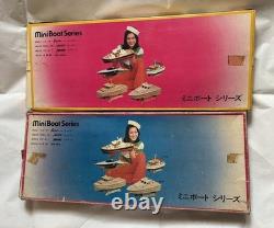 KNK Mini Boat Series Aurora M402 Nereid M403 Model Boat Kit Set Japan Vintage