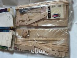 KNK Mini Boat Series Aurora M402 Nereid M403 Model Boat Kit Set Japan Vintage