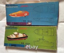 KNK Mini Boat Set Nereid Aurora Model Kit Vintage New Unopened 2pcs Japan bb1