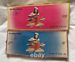 KNK Mini Boat Set Nereid Aurora Model Kit Vintage New Unopened 2pcs Japan bb1