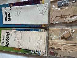 KNK Mini Boat Set Nereid Aurora Model Kit Vintage New Unopened 2pcs Japan bb1