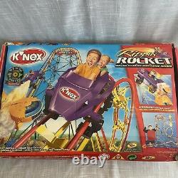 K'Nex Rippin' Rocket Roller Coaster, Original Box, 63166 63105, Complete Set