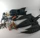 Kenner Batman Lot 80s 90's Batmobile Bat Wing Batman Robin Figures Parts More