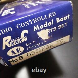 Knk Rc Boat Radio Controlled Boat Parts Set Os21Fsr Tc C Vintage With Box