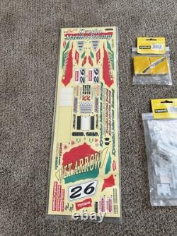 Kyosho vintage Marine Boat parts 94301 Flap Set Prop Huge Decal Sheet Jet Arrow