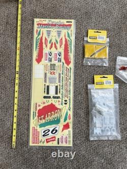 Kyosho vintage Marine Boat parts 94301 Flap Set Prop Huge Decal Sheet Jet Arrow