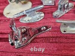 LARGE Vintage Boat Cleat Handle Mixed Lot + different parts ESTATE AS FOUND