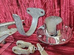 LARGE Vintage Boat Cleat Handle Mixed Lot + different parts ESTATE AS FOUND