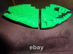 LEGO Boat Hull Bow & Stern 6250 6051c04 6053c04 Vintage Pirate Green Ship Parts