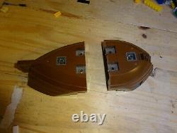 LEGO Boat Hull Bow & Stern 6271 6268 6051c05 6053c05 Vintage Pirate Ship Parts