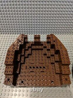 LEGO Old Brown Ship Boat Hull Stern and Bow Parts 2557 2559 Sets 6285 10040 6274